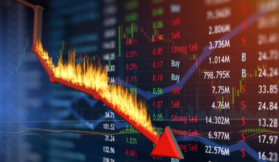 Global stocks fall after weak Chinese data
